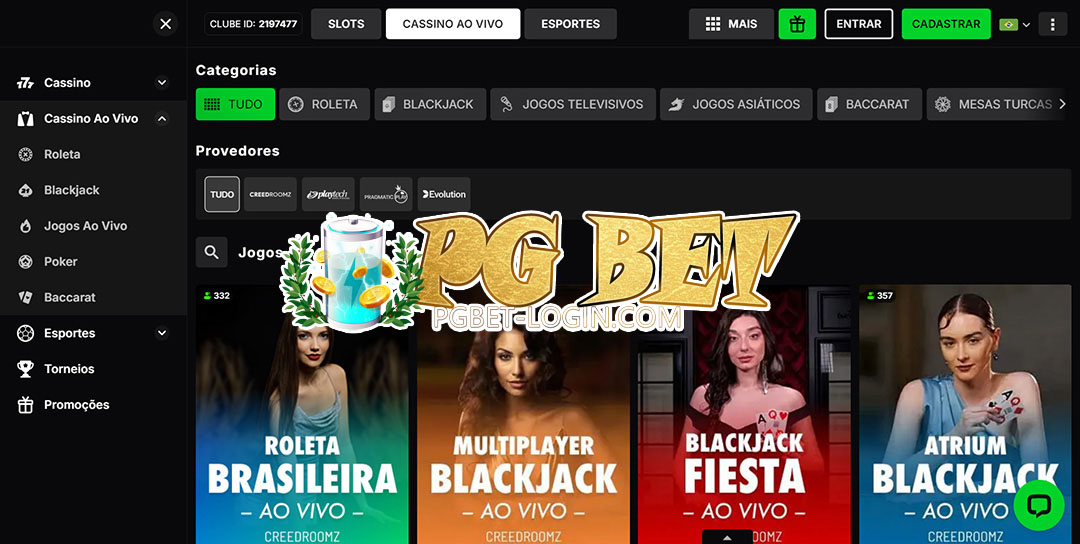 pg bet casino
